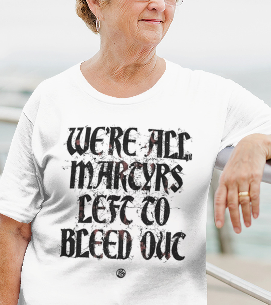 Sylosis Disavowed We're All Martyrs Left To Bleed Out Skeleton T-Shirt