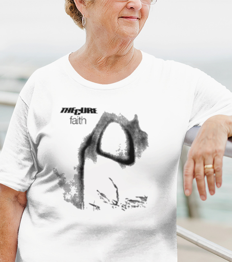 The Cure Faith Album Cover Iconic Imagery T-Shirt