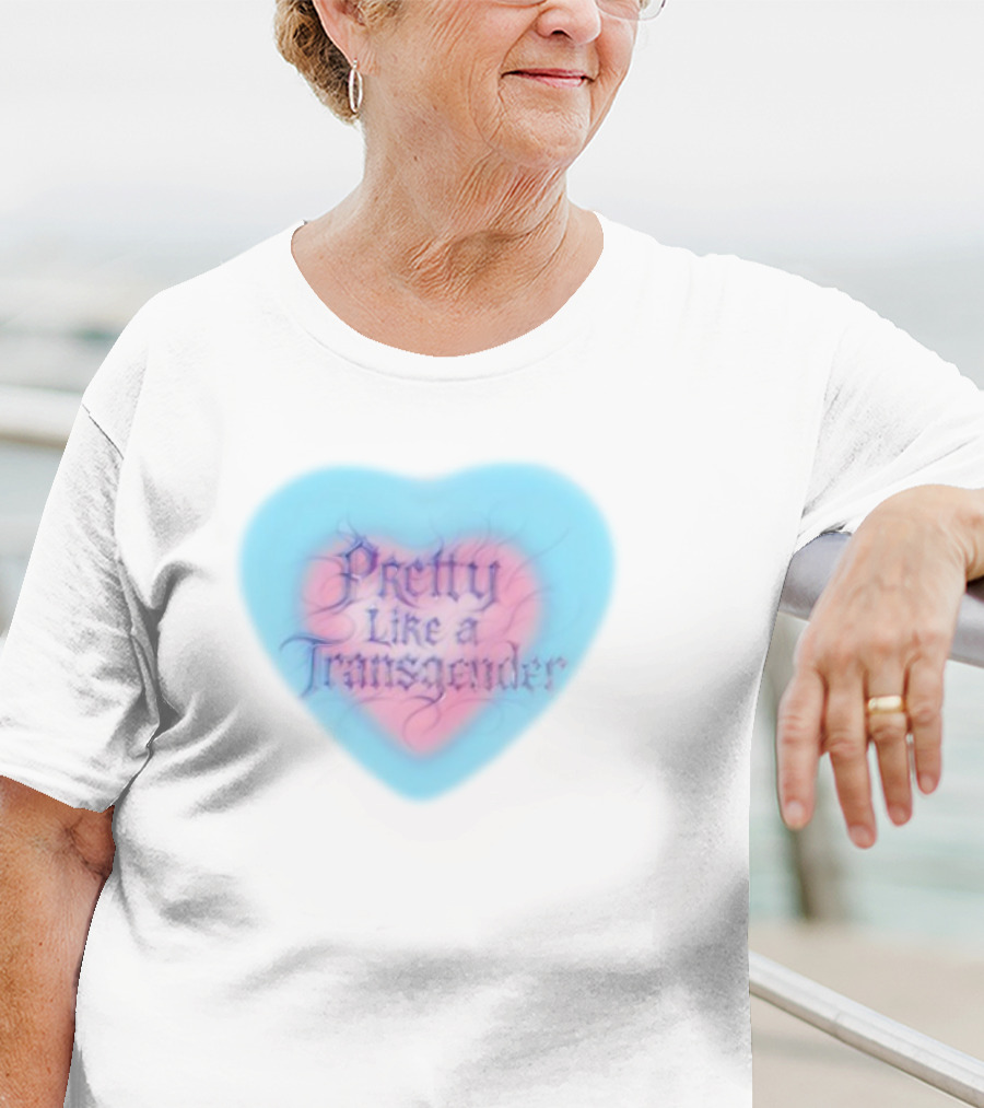 Thegirljt Jt X Mdhs Pretty Like A Transgender Pride Collection T-Shirt