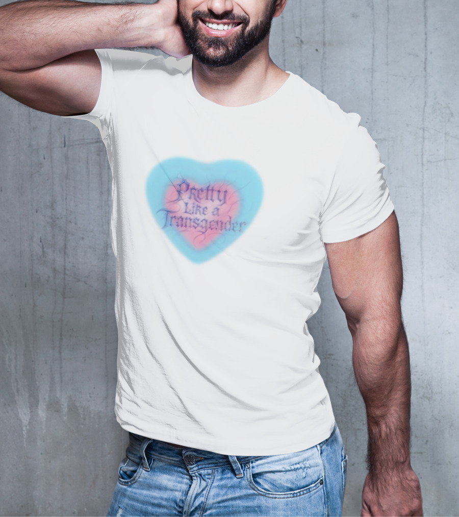 Thegirljt Jt X Mdhs Pretty Like A Transgender Pride Collection T-Shirt
