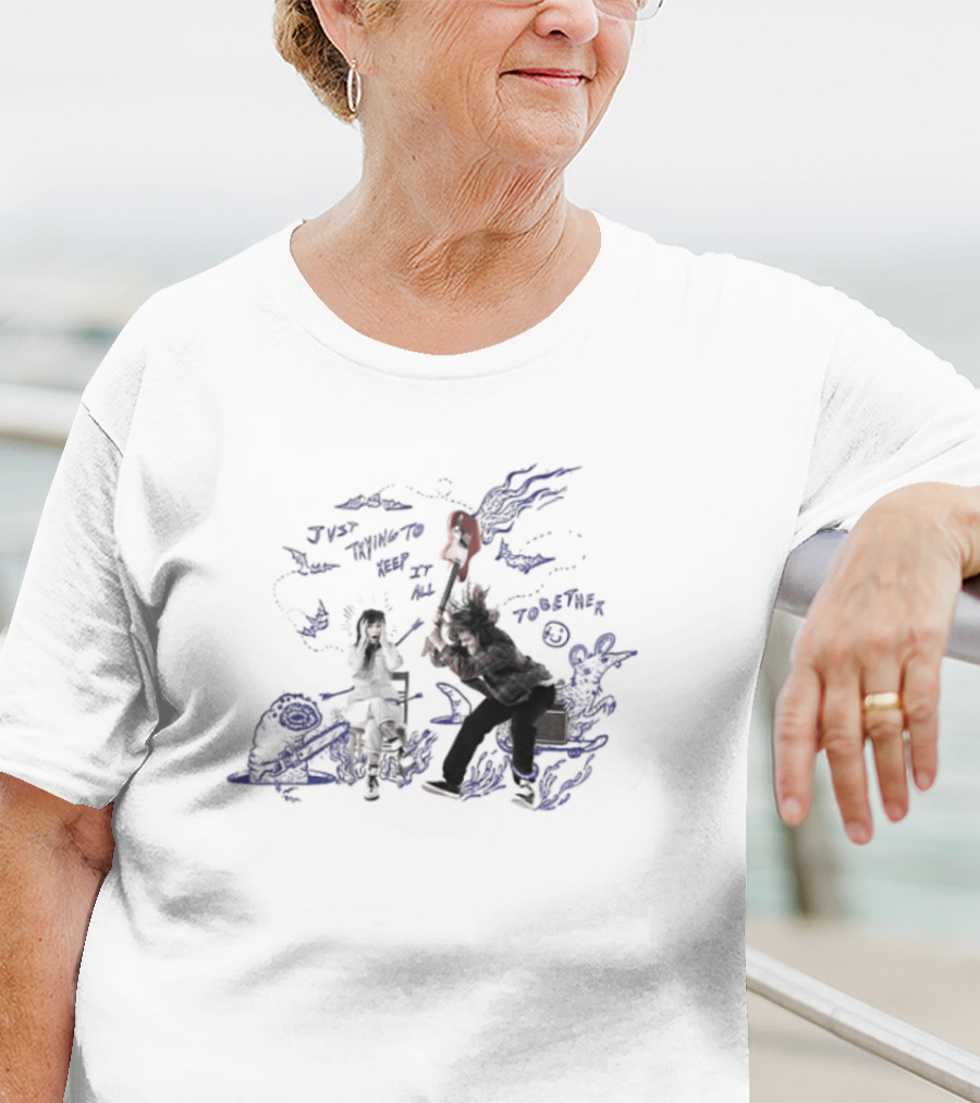 Yvette Young Keep It All Together Music Visual And Character Interaction T-Shirt