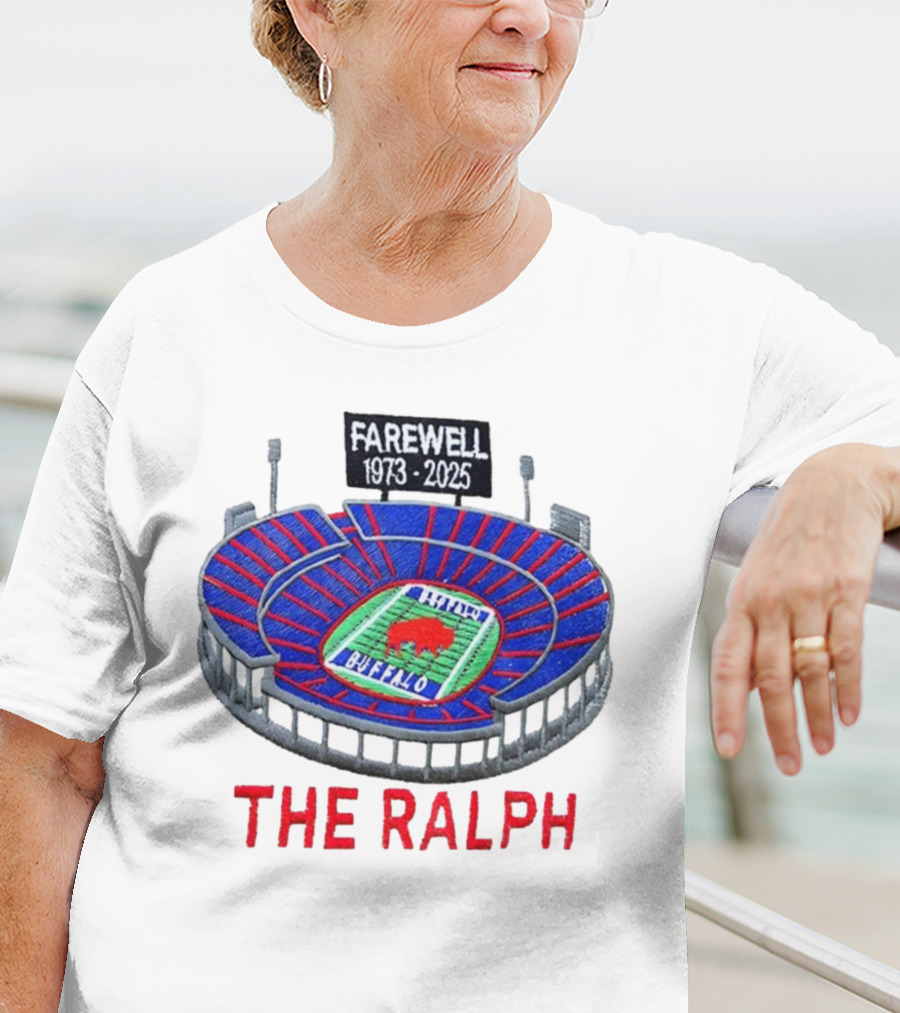 Buffalo Bills NFL Farewell 1973-2025 The Ralph Stadium T-Shirt