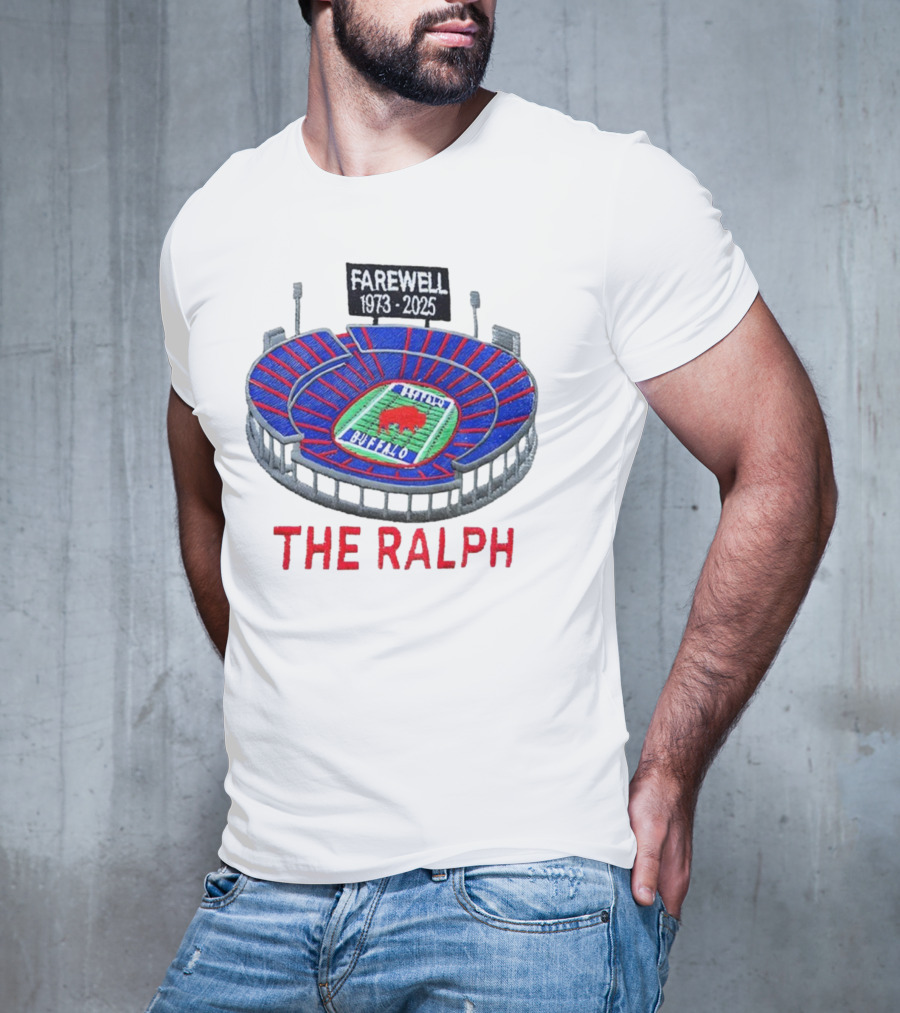 Buffalo Bills NFL Farewell 1973-2025 The Ralph Stadium T-Shirt