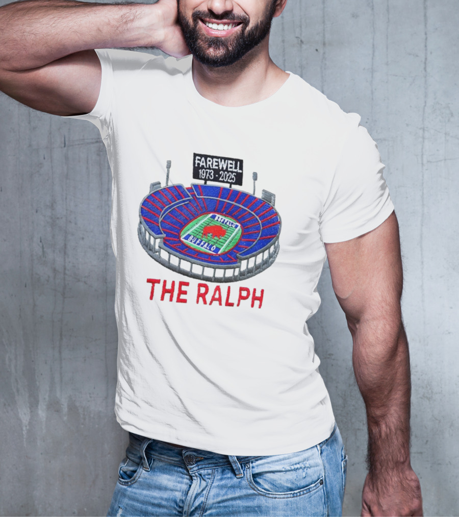 Buffalo Bills NFL Farewell 1973-2025 The Ralph Stadium T-Shirt