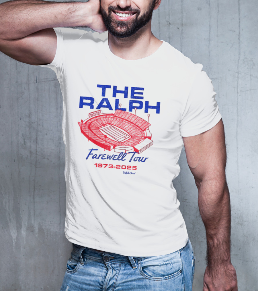 The Ralph Farewell Tour 1973 2025 Buffalo Bills NFL Stadium T-Shirt
