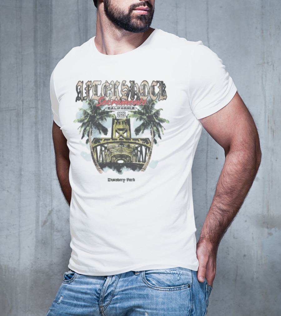 Aftershock Festival Sacramento California 2025 October Discovery Park T-Shirt