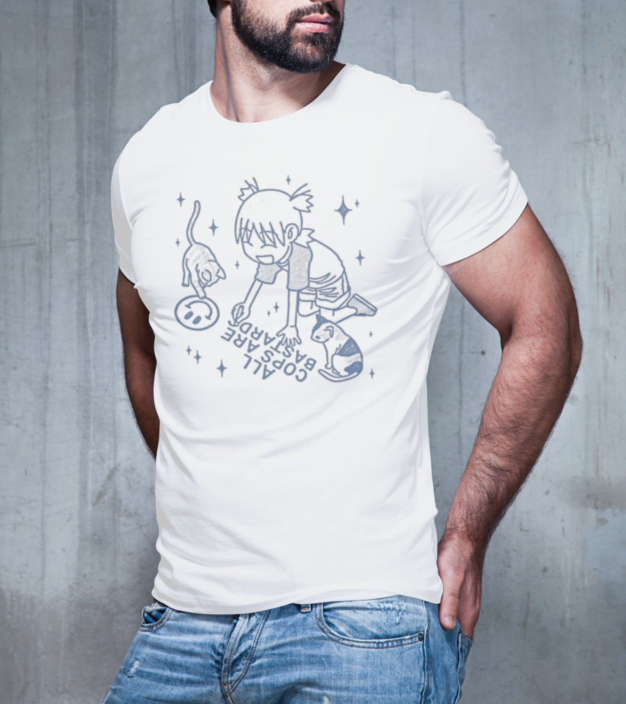 All Cops Are Bastards Cats T-Shirt