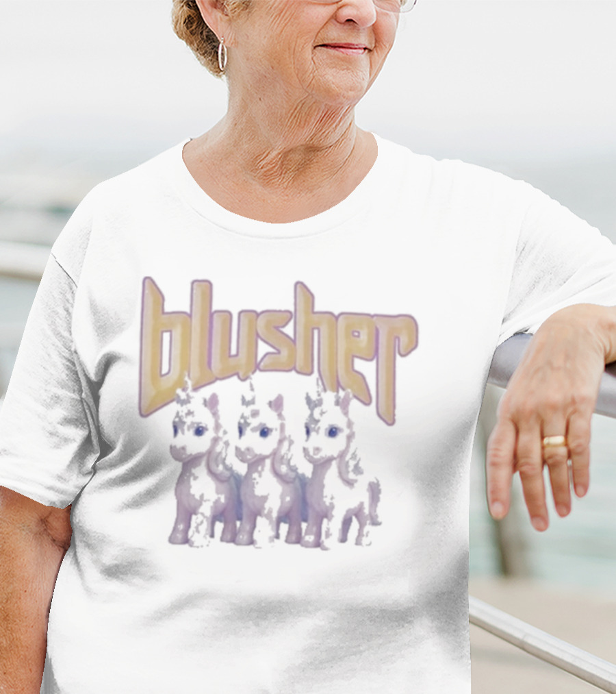 Blusher Unicorns Fantasy Characters Collection T-Shirt
