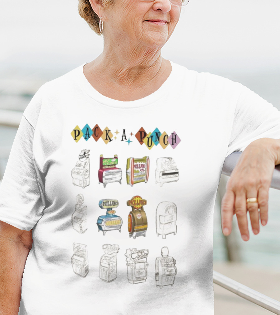 Pack-A-Punch Evolution Call Of Duty Machines T-Shirt