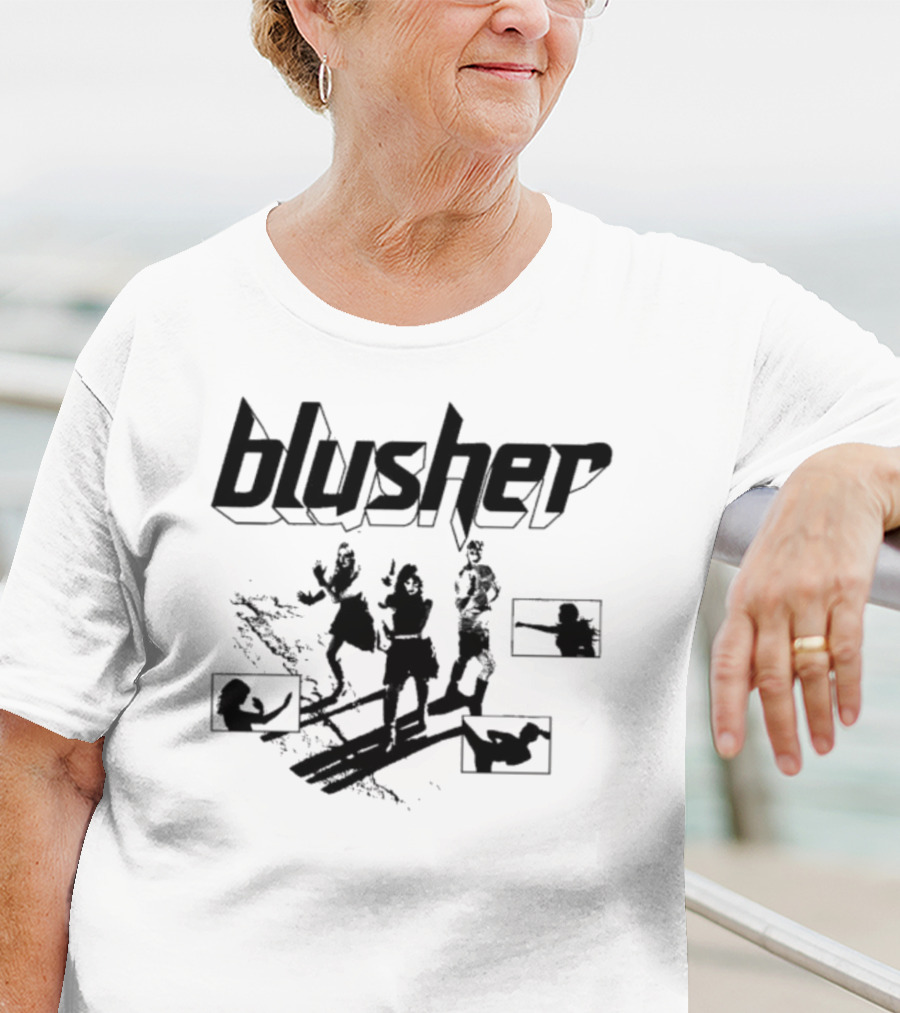 Blusher Sketch Dance Line Art T-Shirt