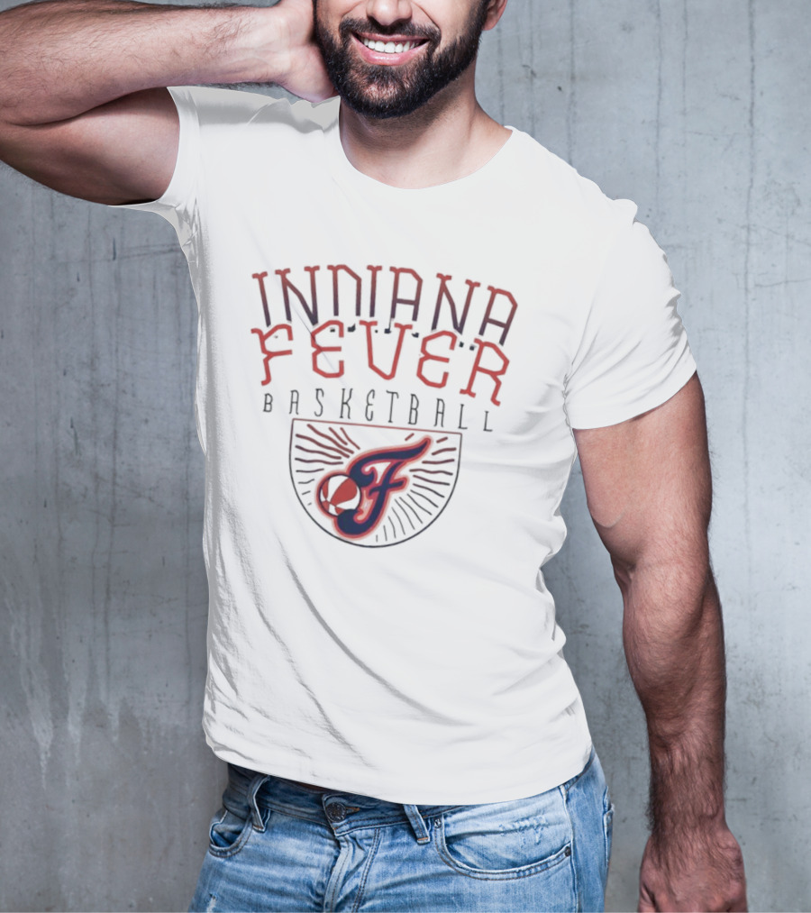 Indiana Fever Basketball Urban Relaxed Fit Essentials T-Shirt