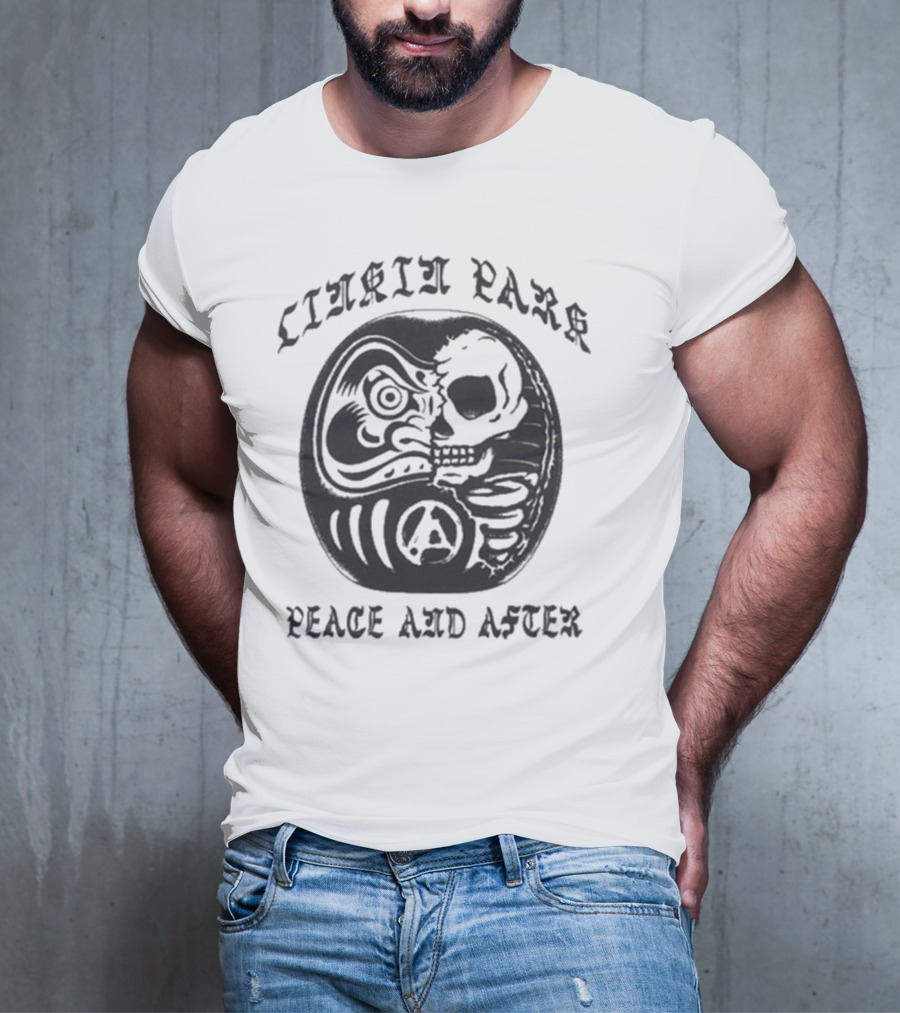 Linkin Park Peace And After Daruma Skull Collaboration T-Shirt