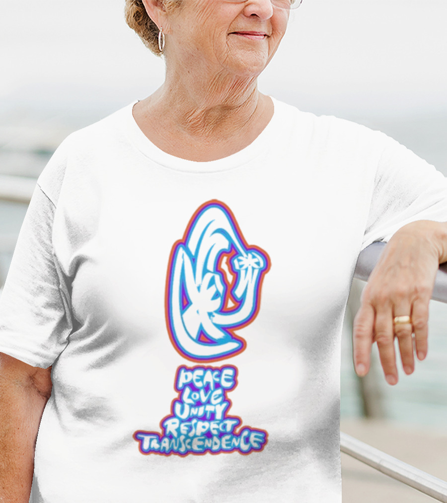 Making Time Is Rad Peace Love Unity Respect Transcendence T-Shirt