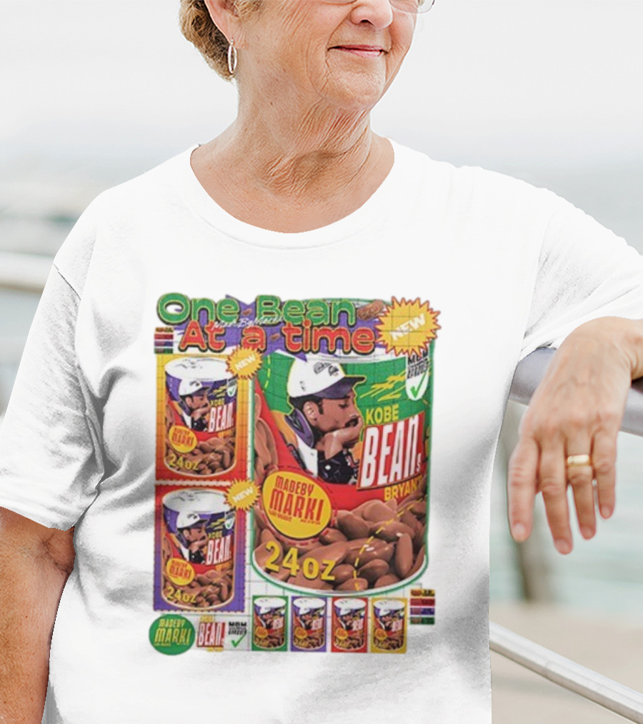 Los Angeles Lakers Kobe Bryant One Bean At A Time 24oz Champion Can T-Shirt