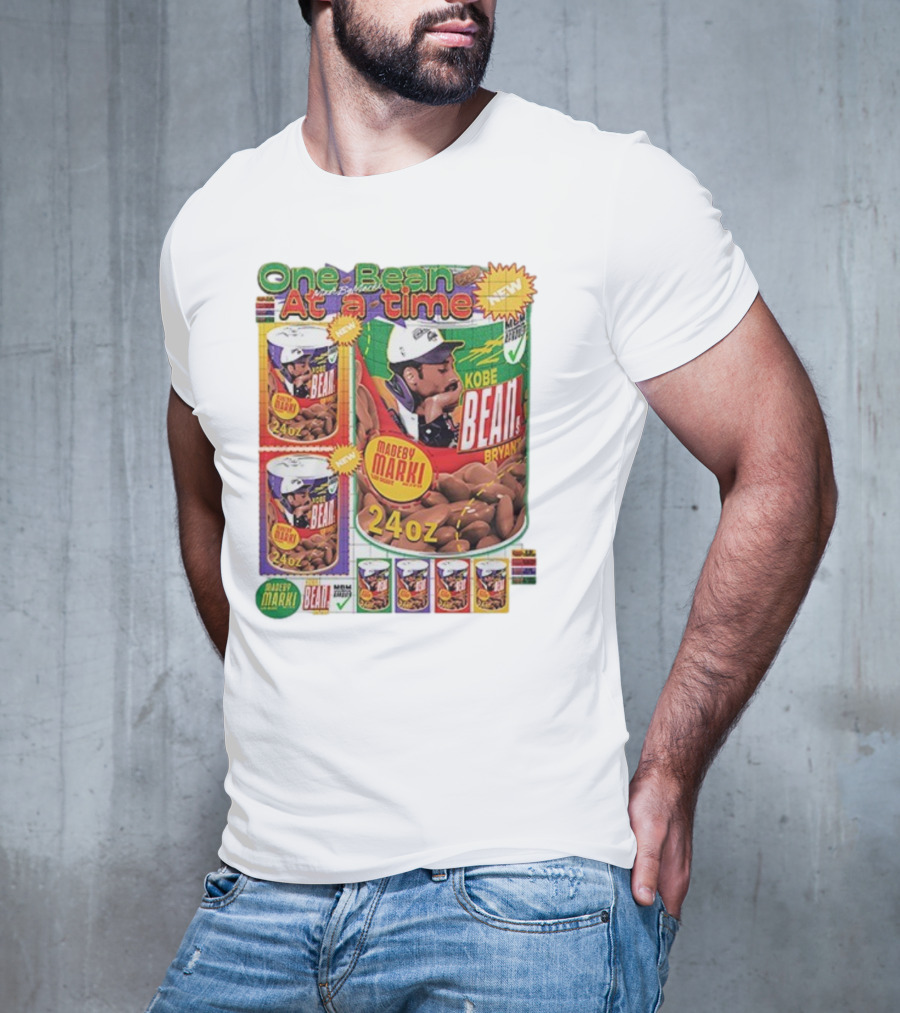 Los Angeles Lakers Kobe Bryant One Bean At A Time 24oz Champion Can T-Shirt