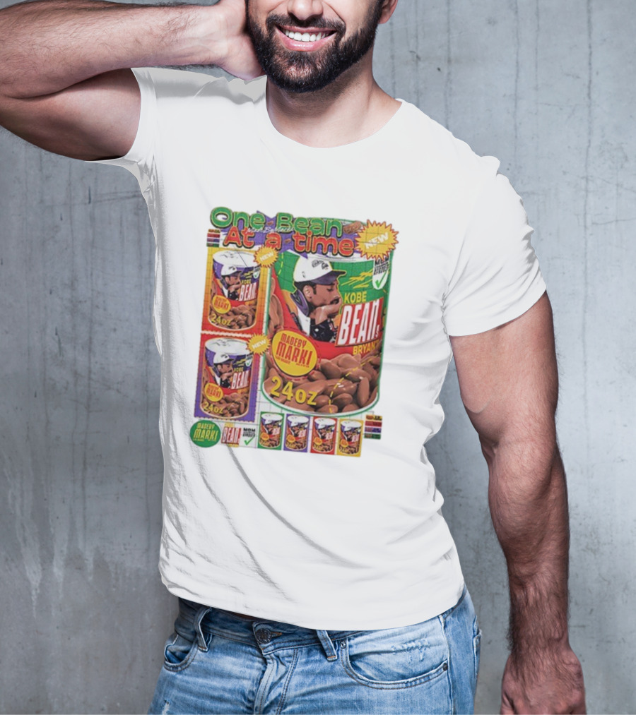 Los Angeles Lakers Kobe Bryant One Bean At A Time 24oz Champion Can T-Shirt