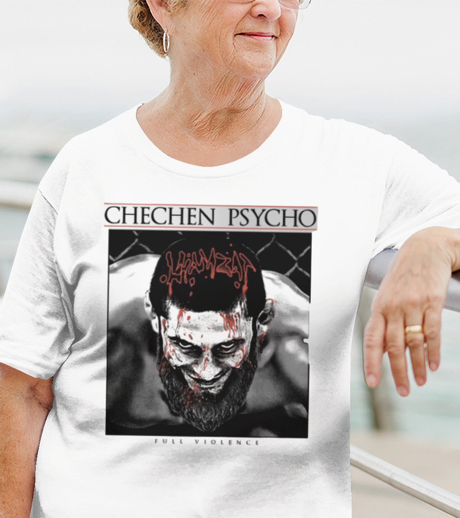 Chechen Psycho Hamzat Full Violence T-Shirt