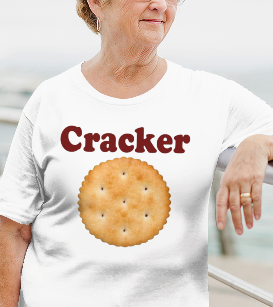 Cracker Biscuit Snack Round Baked Treat T-Shirt