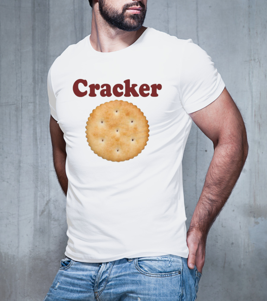 Cracker Biscuit Snack Round Baked Treat T-Shirt