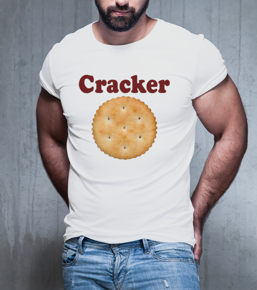 Cracker Biscuit Snack Round Baked Treat T-Shirt