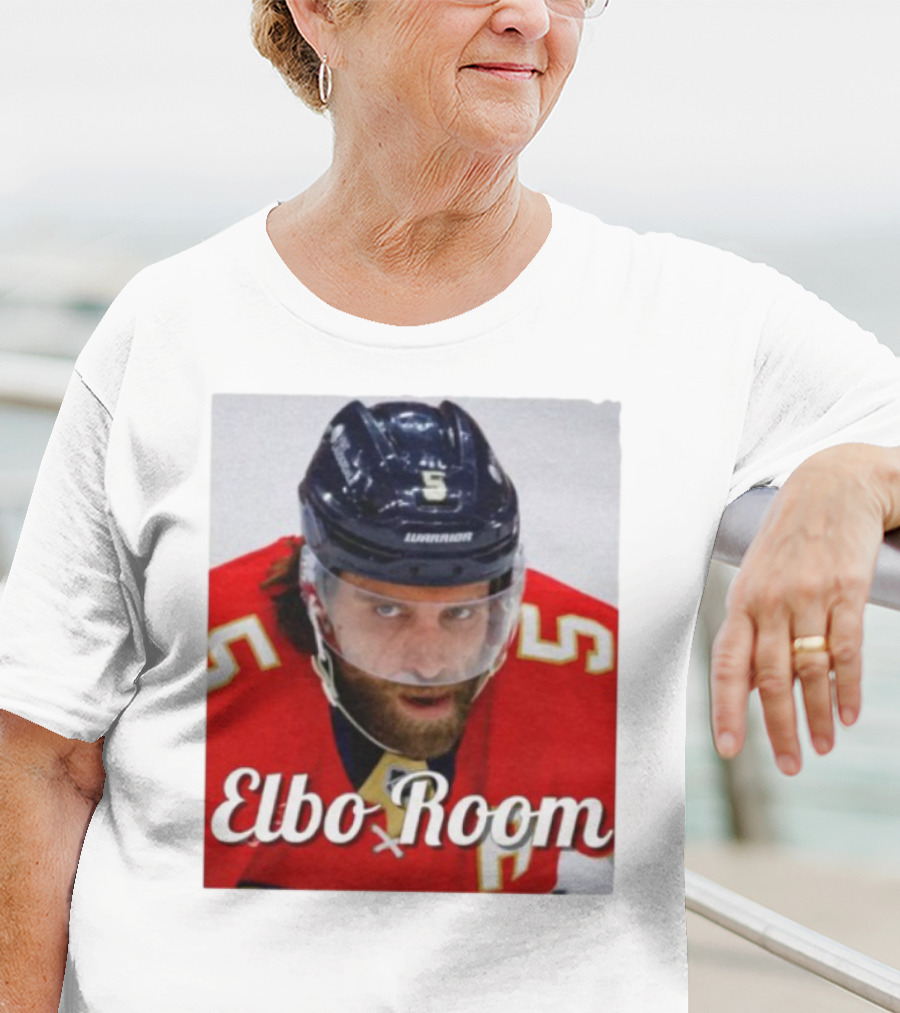 Elbo Room Hockey Player Warrior Number 5 T-Shirt