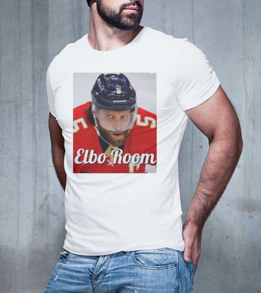 Elbo Room Hockey Player Warrior Number 5 T-Shirt