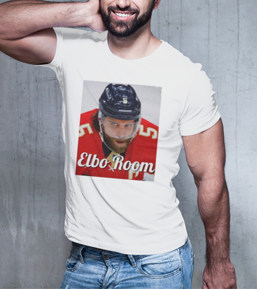 Elbo Room Hockey Player Warrior Number 5 T-Shirt