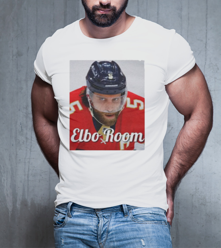Elbo Room Hockey Player Warrior Number 5 T-Shirt