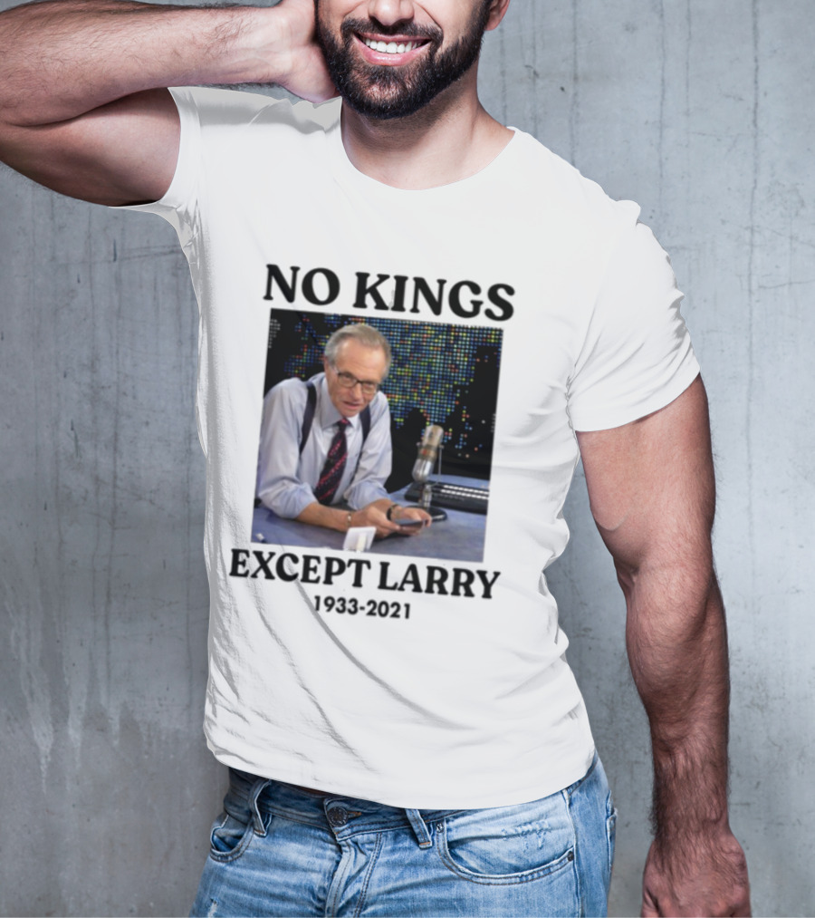 Justinboldaji Fuck Ice No Kings Except Larry 1933 2021 T-Shirt