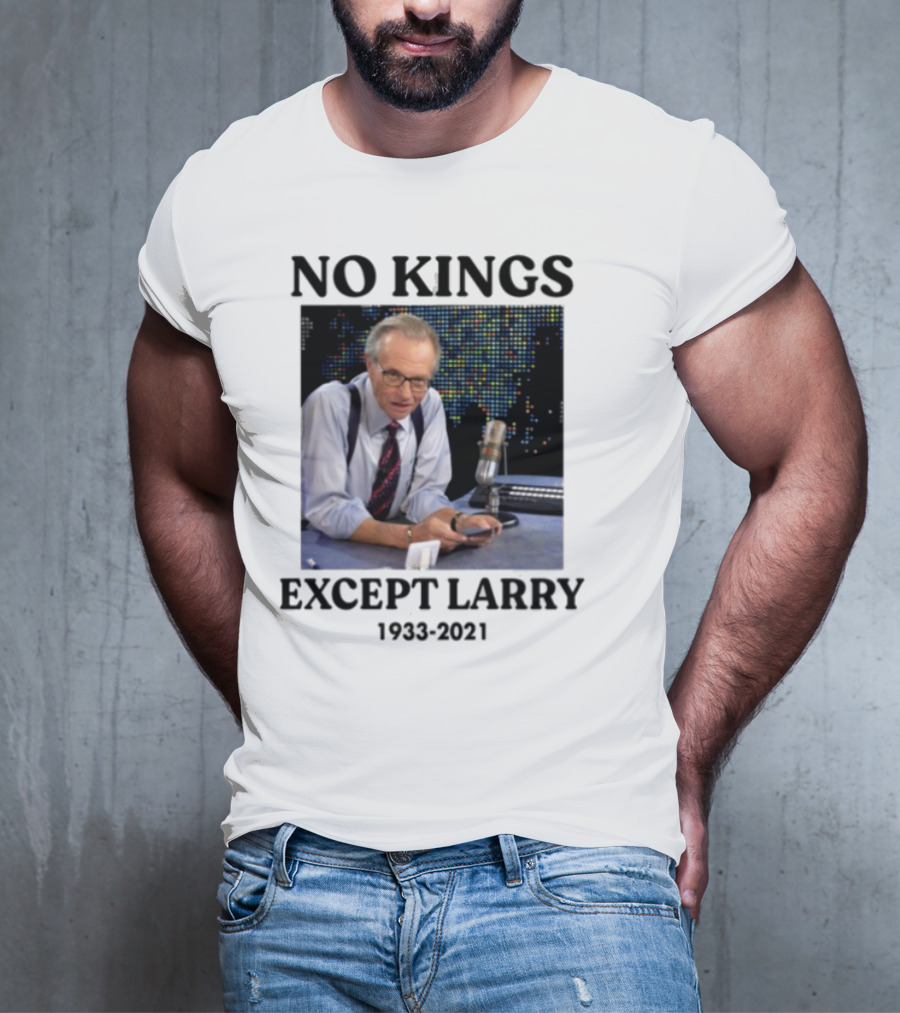 Justinboldaji Fuck Ice No Kings Except Larry 1933 2021 T-Shirt