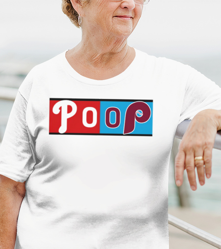 Poop Game Parody Iconic Logo Style T-Shirt