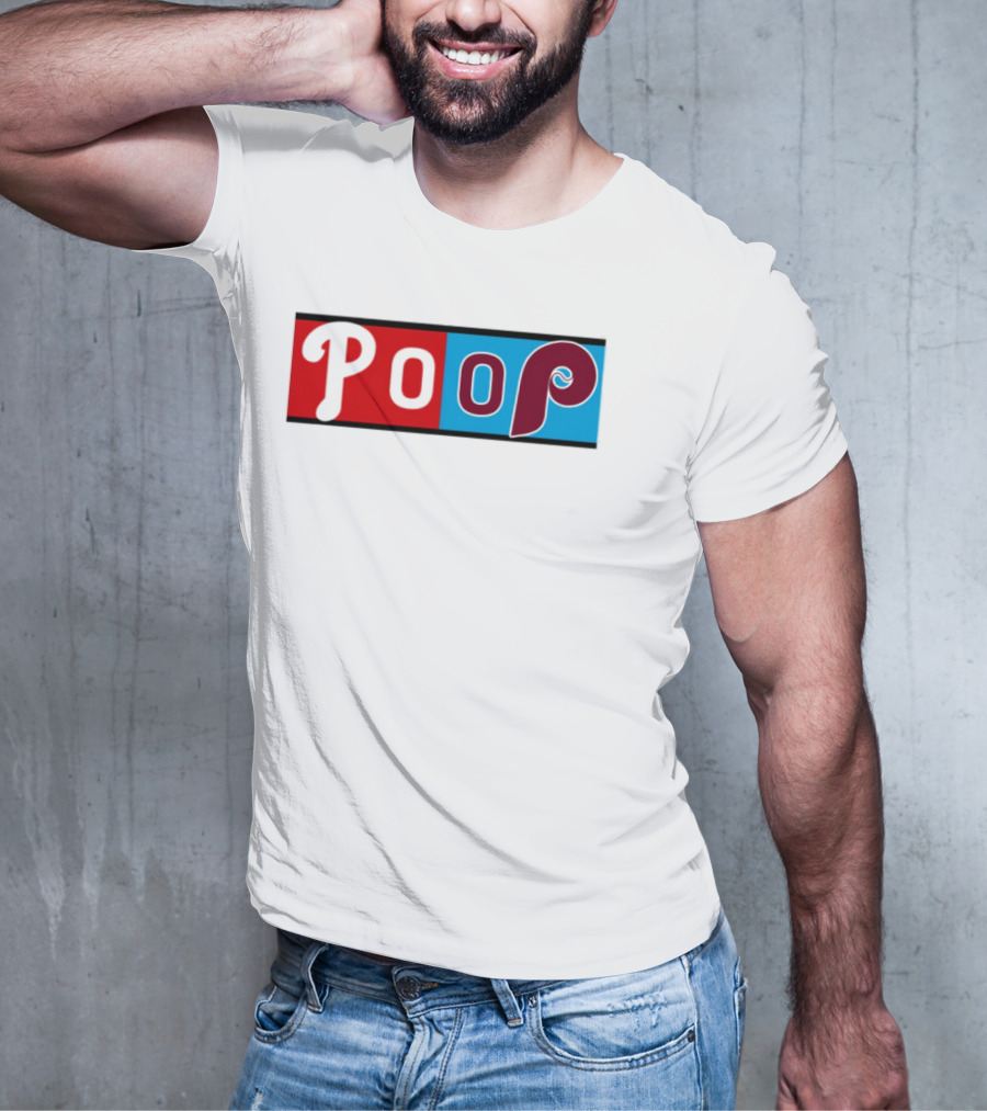 Poop Game Parody Iconic Logo Style T-Shirt