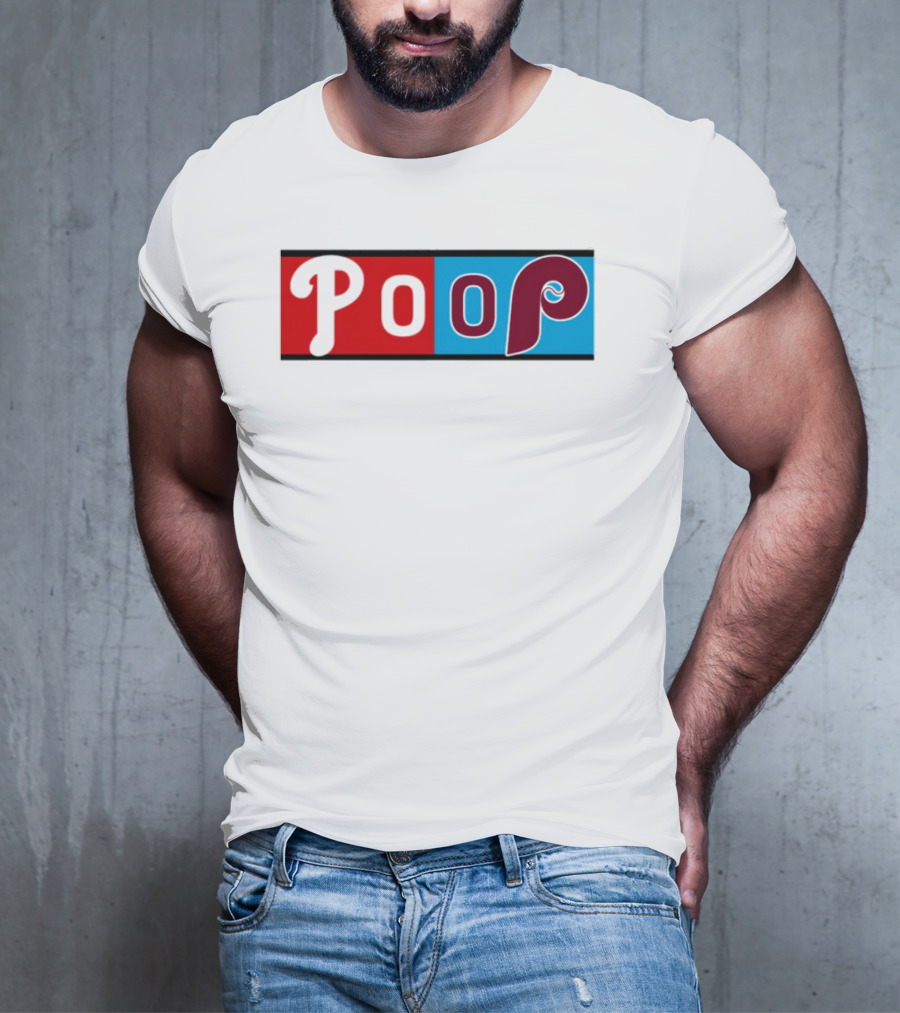 Poop Game Parody Iconic Logo Style T-Shirt