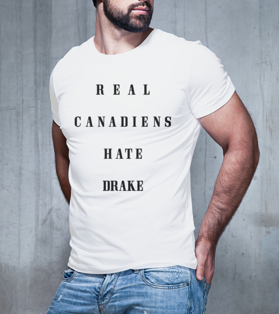 Real Canadiens Hate Fake T-Shirt