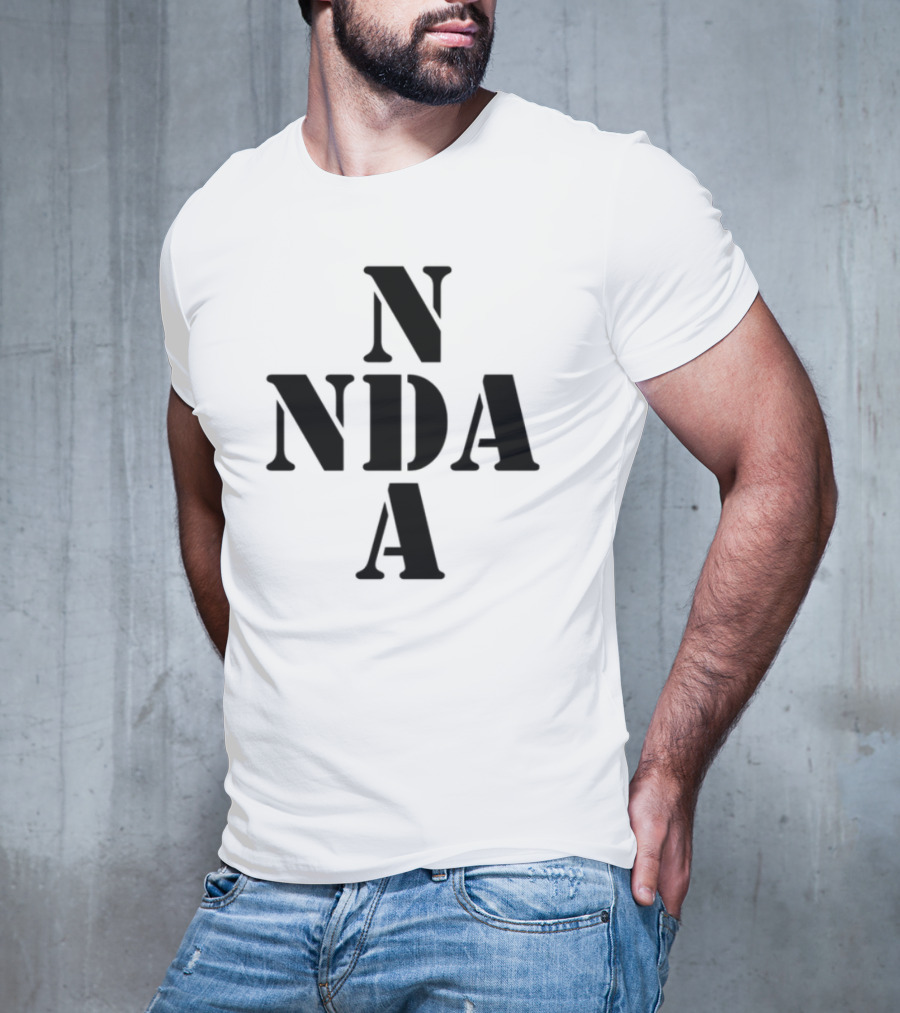 Trippieredd Nda Nda Bold Text Design T-Shirt