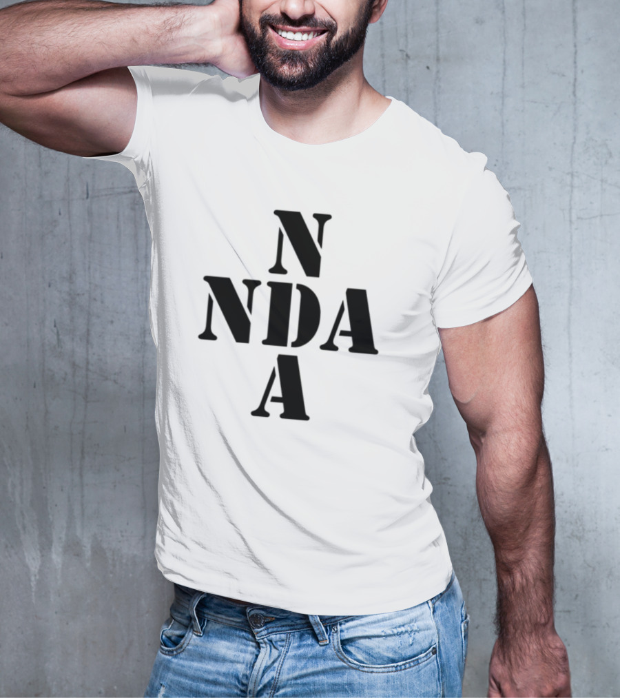 Trippieredd Nda Nda Bold Text Design T-Shirt