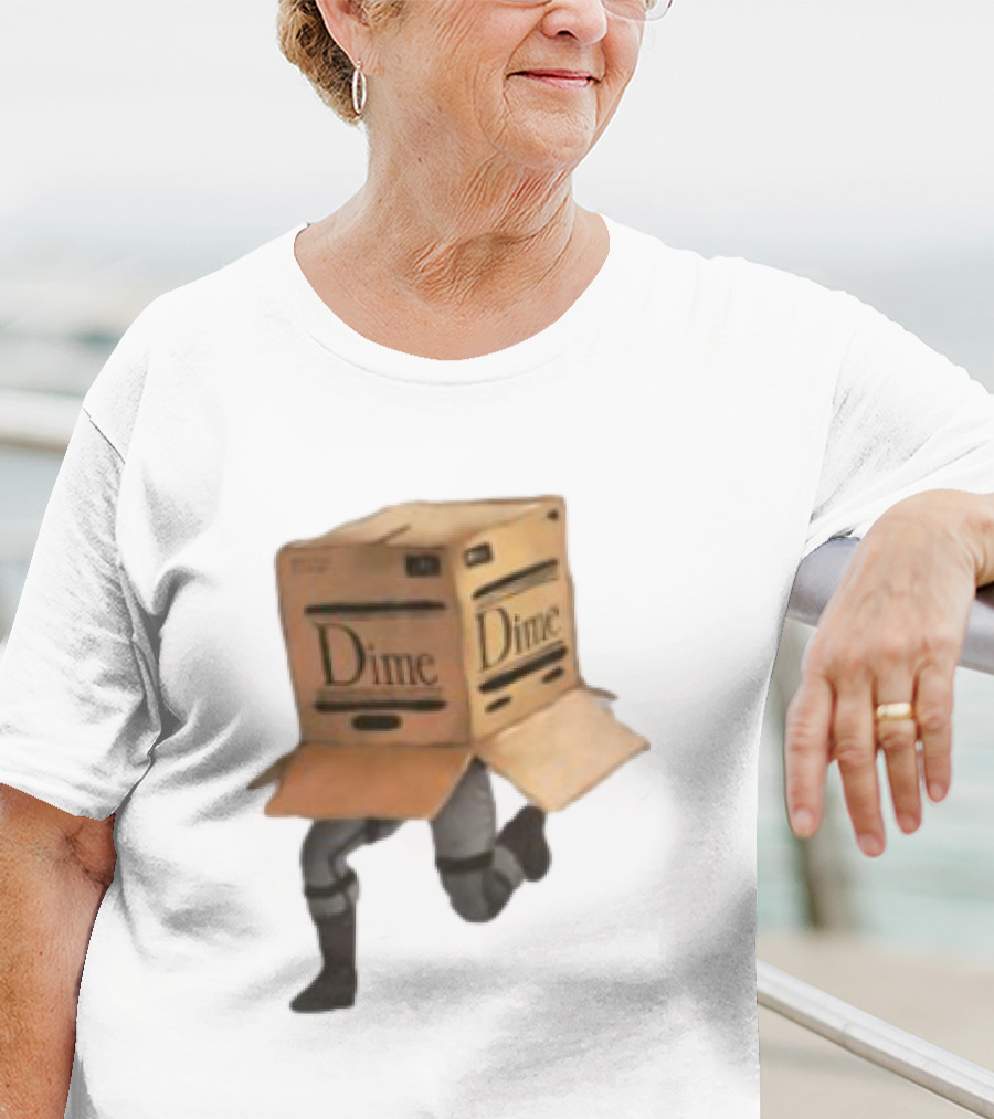 Metal Gear Solid Dime Box Costume Running T-Shirt