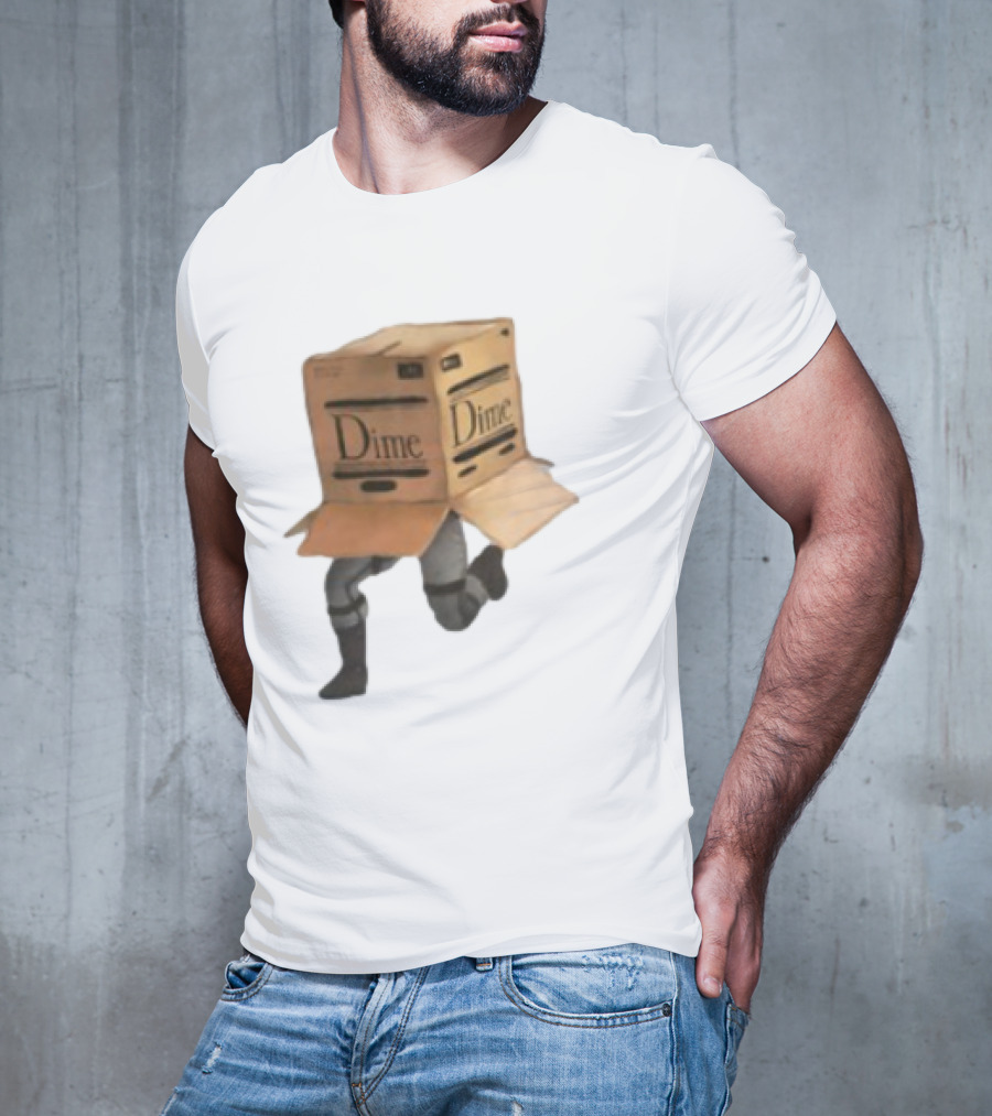 Metal Gear Solid Dime Box Costume Running T-Shirt