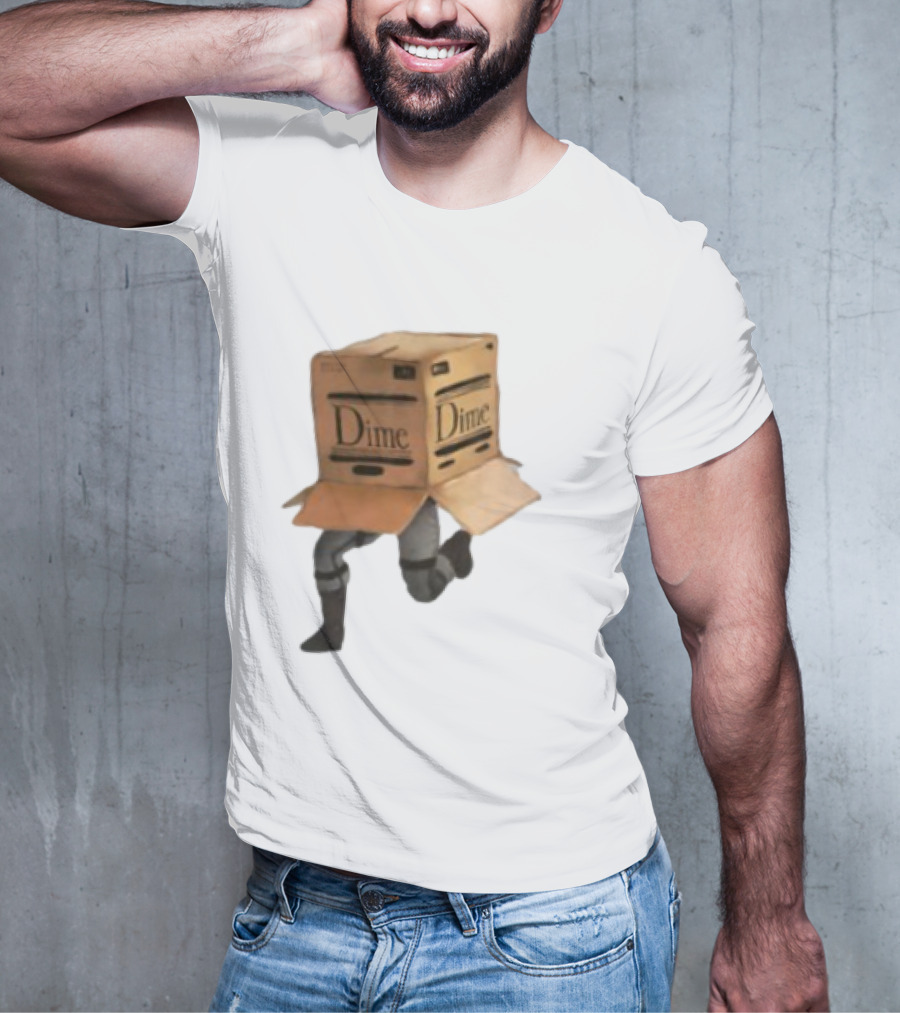 Metal Gear Solid Dime Box Costume Running T-Shirt