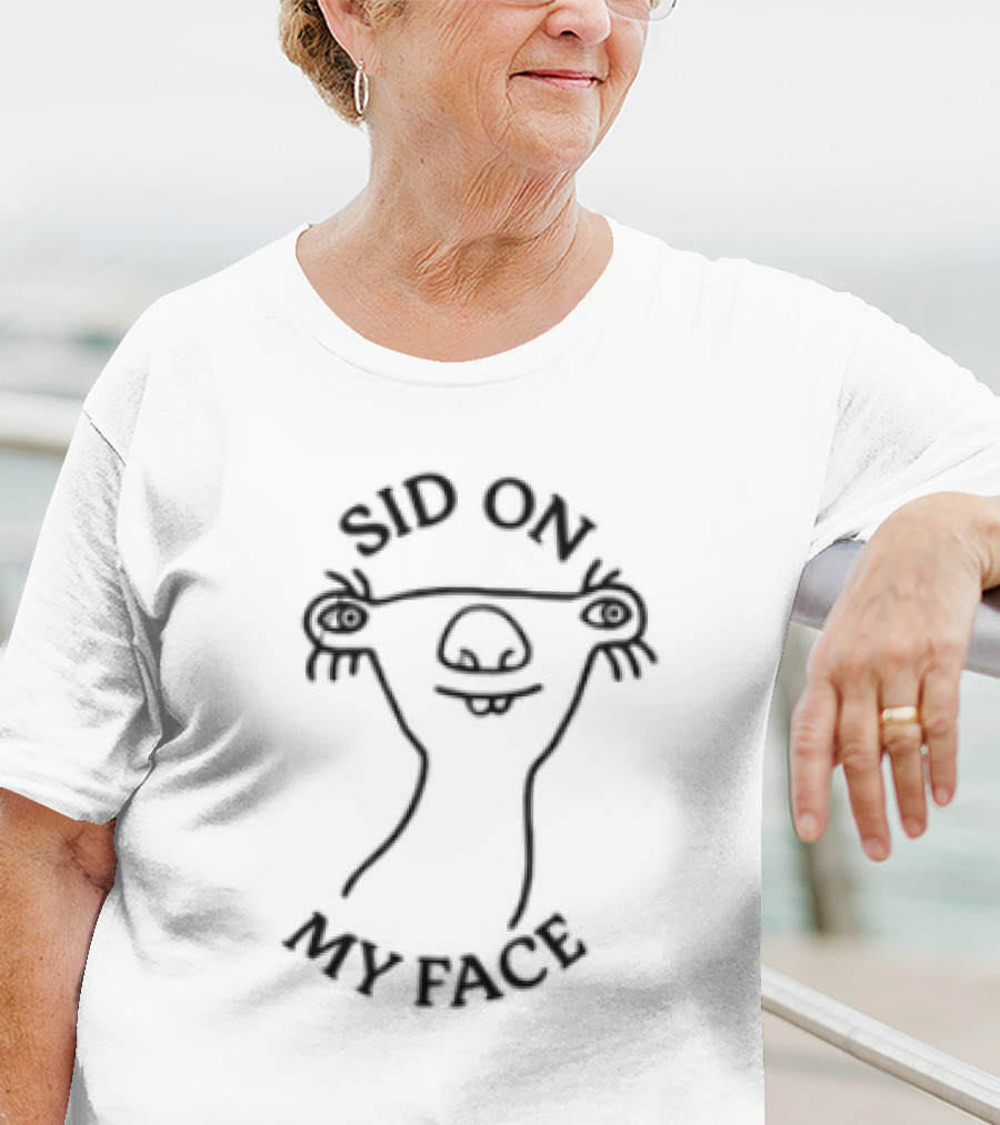 Orbital Sid Cheerful Face With Pom-Poms T-Shirt