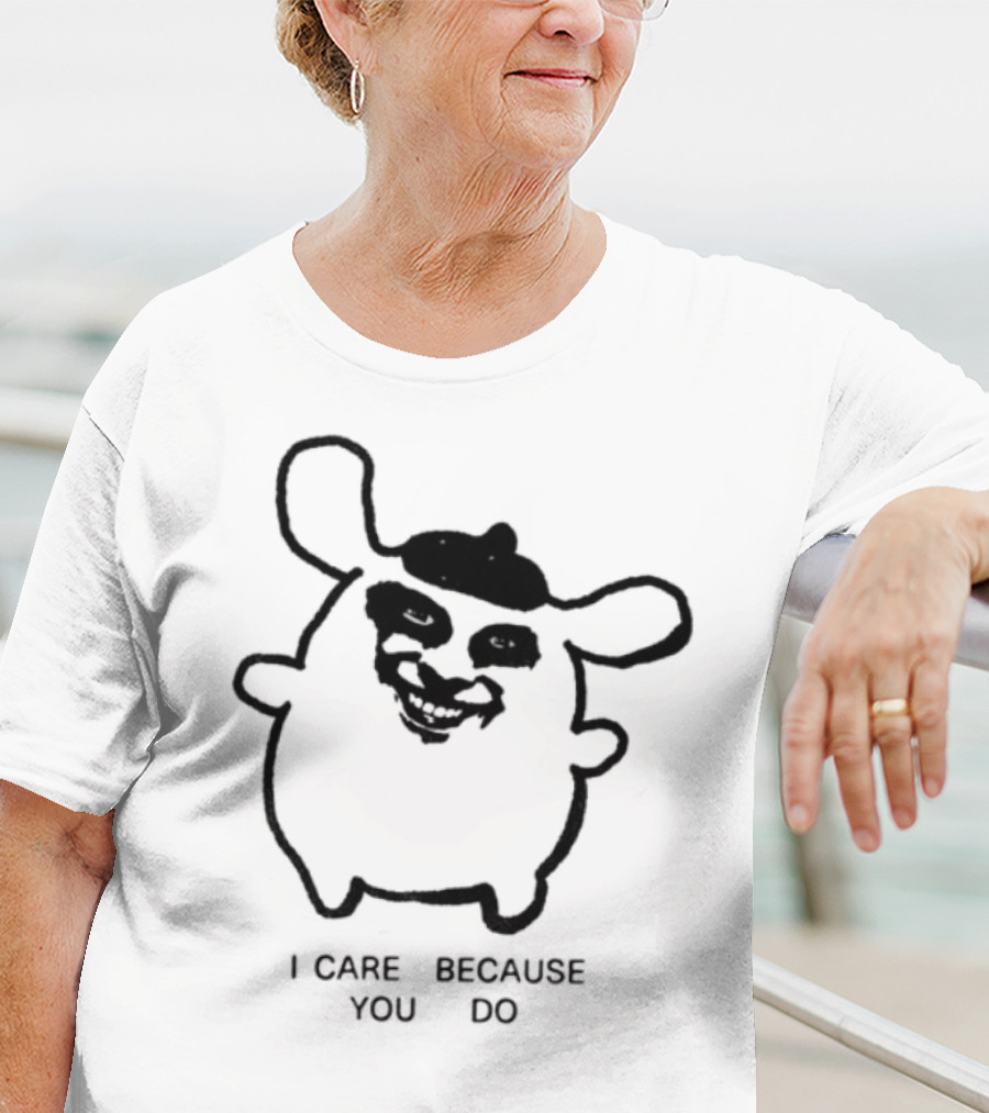 Asthmagasm I Care Because You Do Unique Cartoon Creature Pajamas T-Shirt