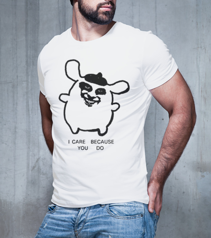 Asthmagasm I Care Because You Do Unique Cartoon Creature Pajamas T-Shirt