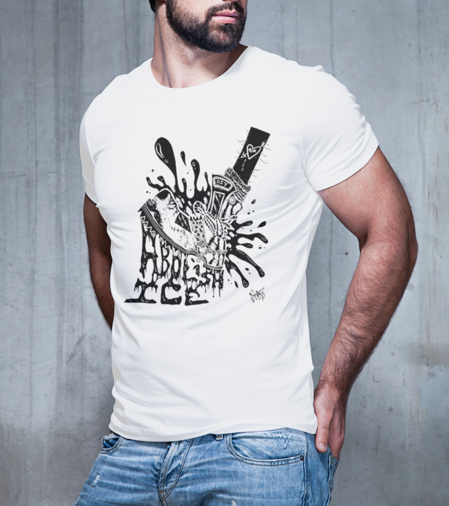 Punkwithacamera Abolish Ice Wildly Vibrant Music And Art Fusion T-Shirt
