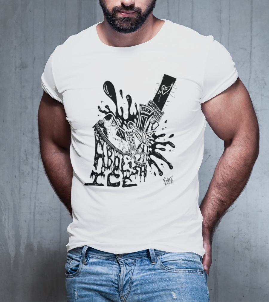 Punkwithacamera Abolish Ice Wildly Vibrant Music And Art Fusion T-Shirt
