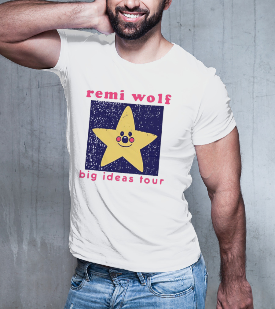 Remi Wolf Big Ideas Tour Smiling Star T-Shirt