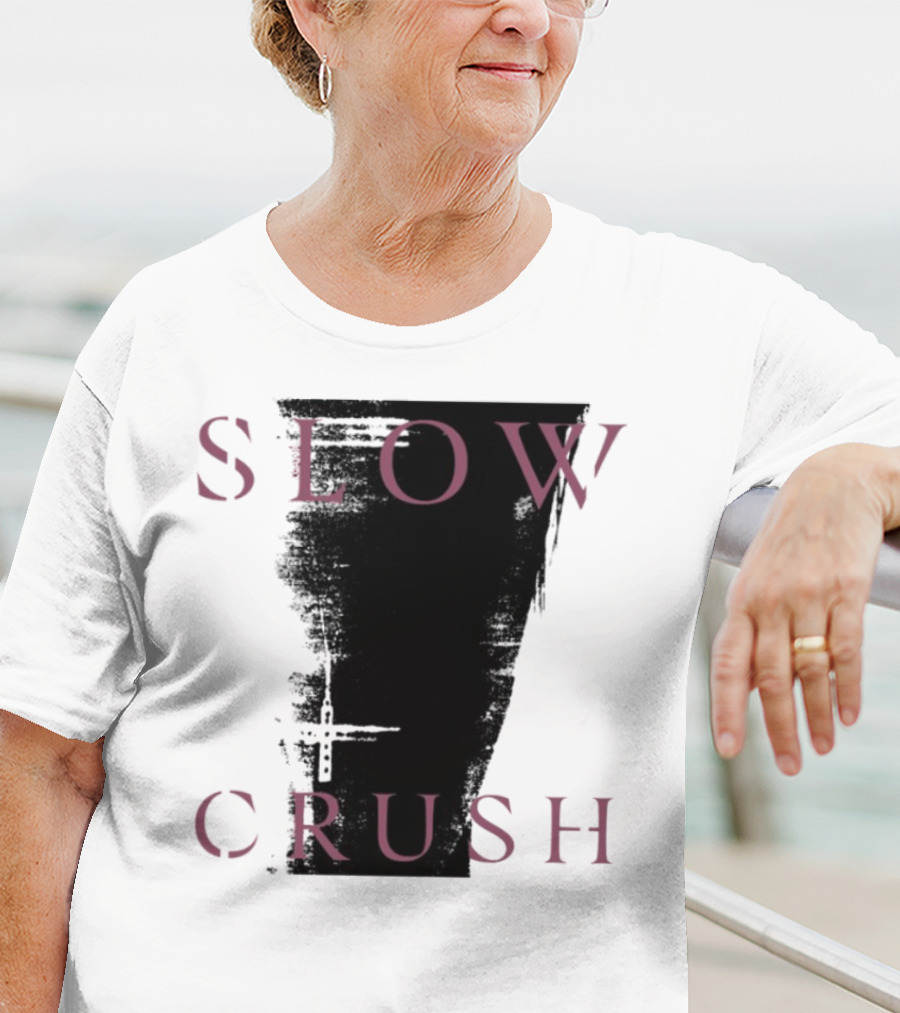 Slow Crush Thirst White 7 T-Shirt