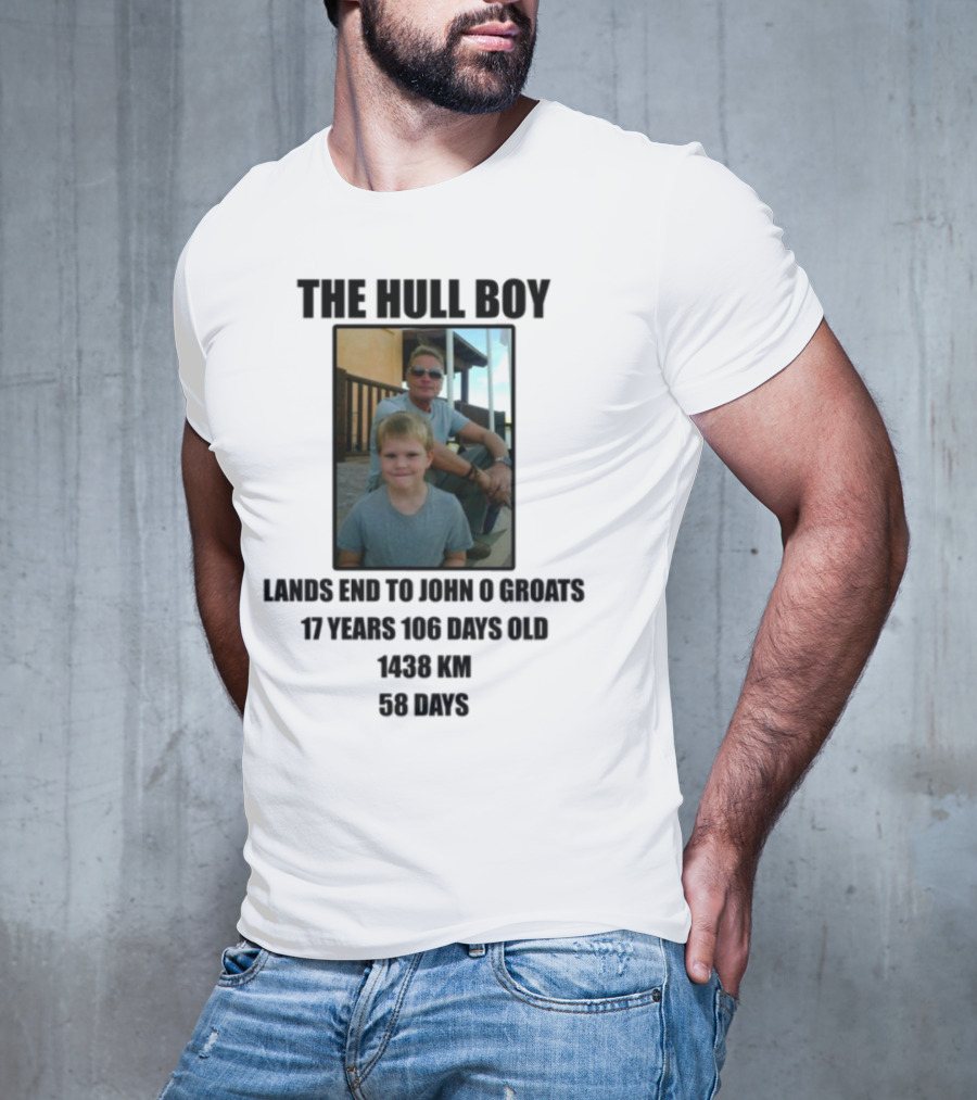 Thehullboy Youngest To Run UK For Mental Health T-Shirt