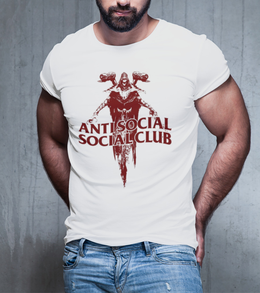 Anti Social Social Club Doom Revenant Collaboration T-Shirt