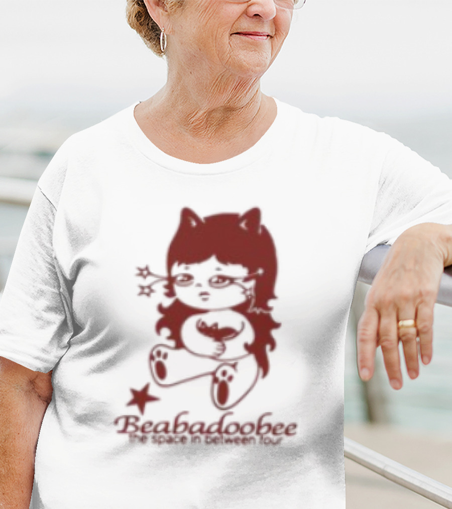 Beabadoobee The Space In Between Tour Cat Ears Character This Is How Tomorrow Moves T-Shirt