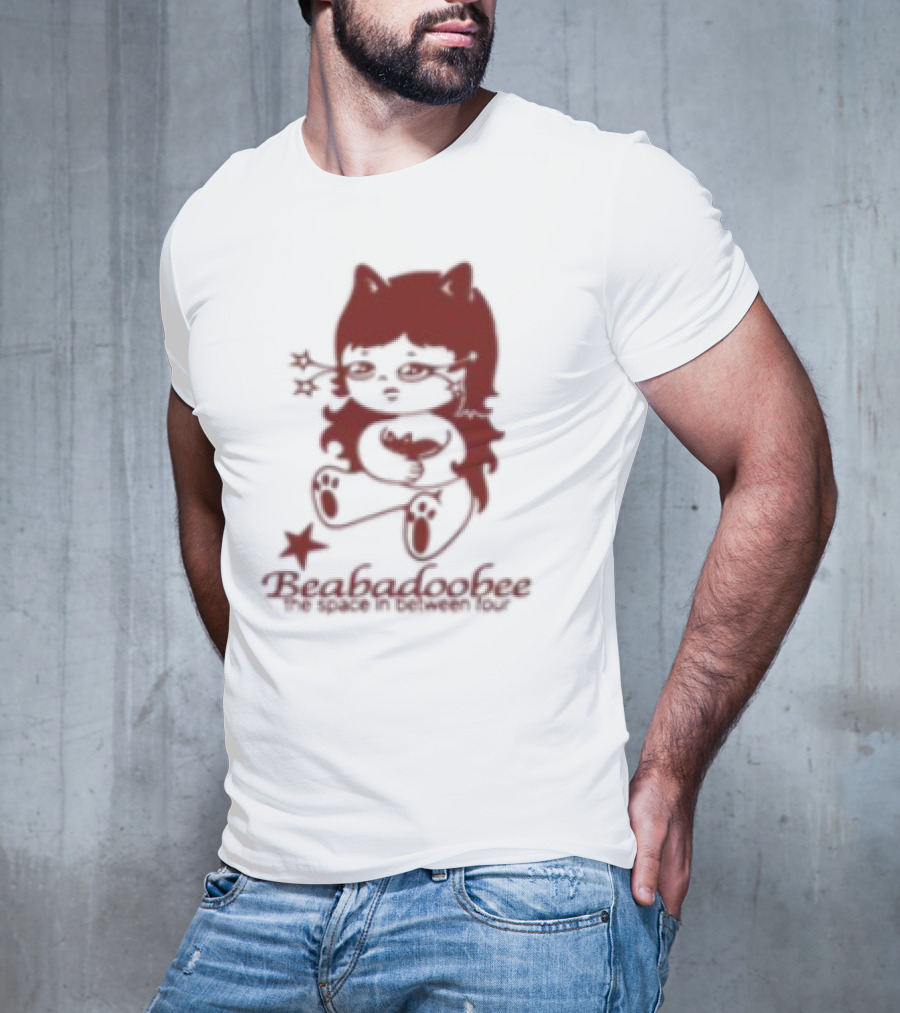 Beabadoobee The Space In Between Tour Cat Ears Character This Is How Tomorrow Moves T-Shirt